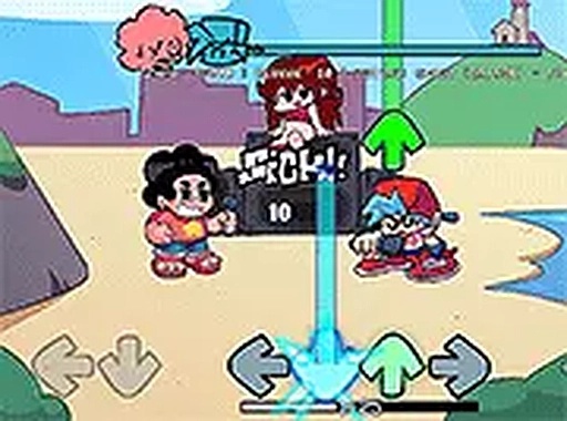 FNF VS Steven Universe: Beach Party Online Game