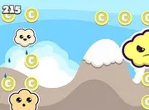 Falling Cloud Skill Game