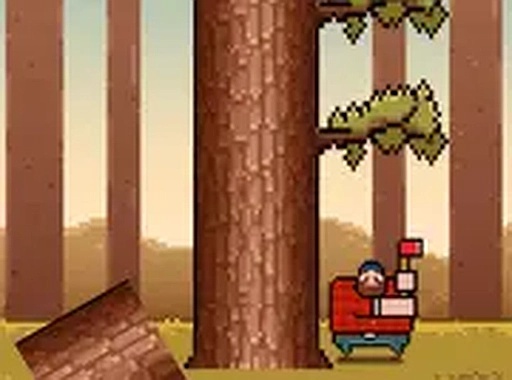 Timber Man Online Game - Reflex Chopping Challenge