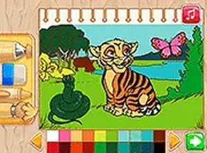 Color Me Jungle Animals Online Coloring Game